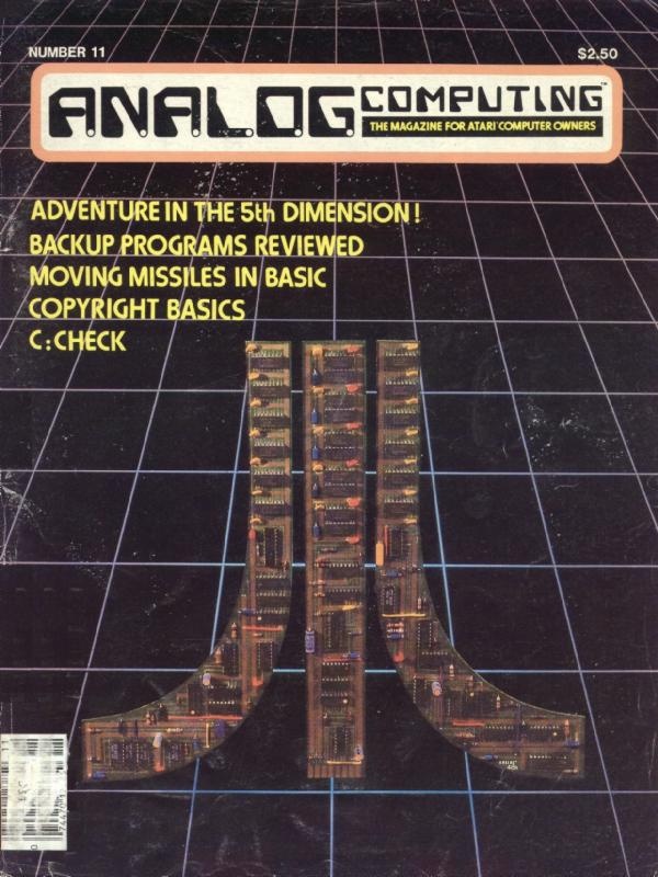 ANALOG magazine cover