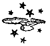 Five Star Treks / 810 and DOS II — original illustration or listing