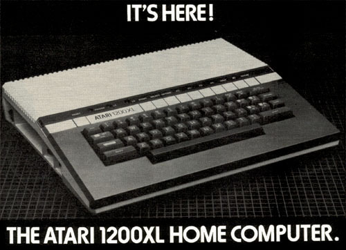 The Atari 1200XL — original illustration or listing
