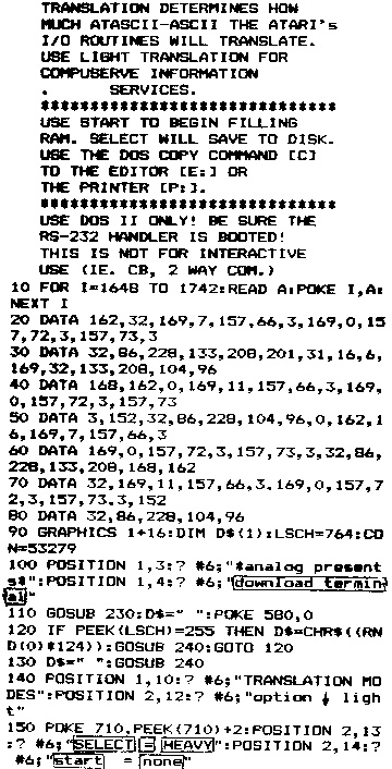 Download Terminal — original illustration or listing