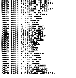 Spanish Study Guide — original illustration or listing