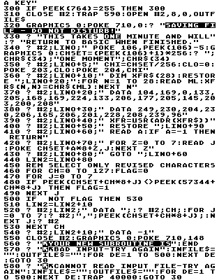 Create-A-Font Datamaker — original illustration or listing
