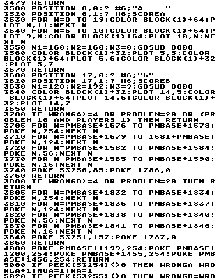 Math Attack — original illustration or listing