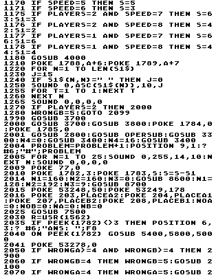 Math Attack — original illustration or listing
