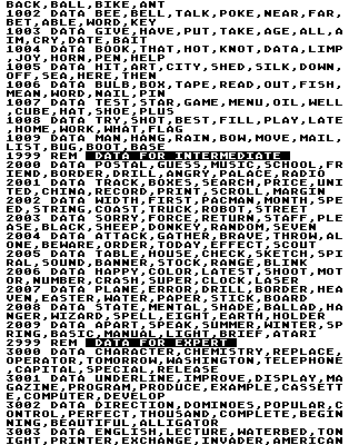 Word Scramble — original illustration or listing