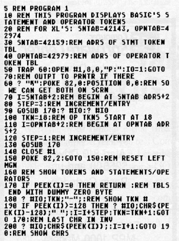 An Atari BASIC Tutorial - Part 1 — original illustration or listing