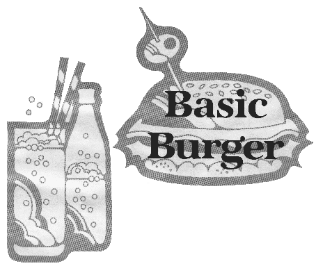 BASIC Burger — original illustration or listing