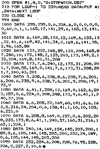 Stopwatch — original illustration or listing