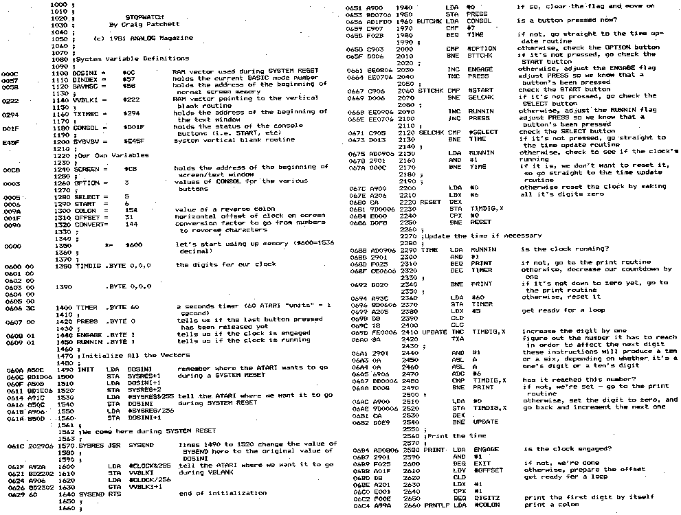 Stopwatch — original illustration or listing