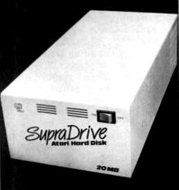 Supra's hard disk