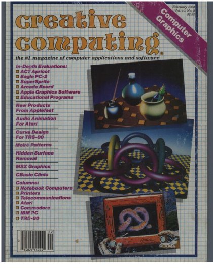 Creative Computing — February 1984 cover