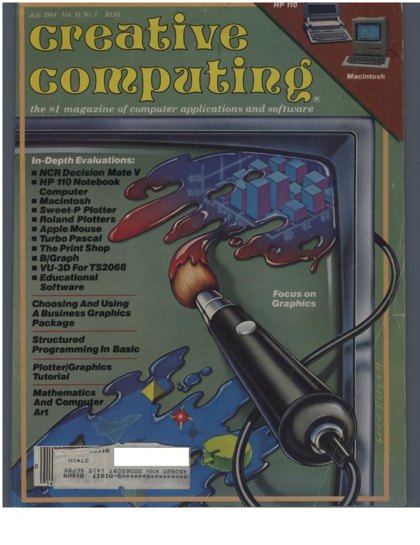 Creative Computing — July 1984 cover