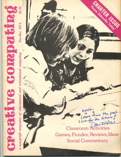 Creative Computing — November–December 1974 cover
