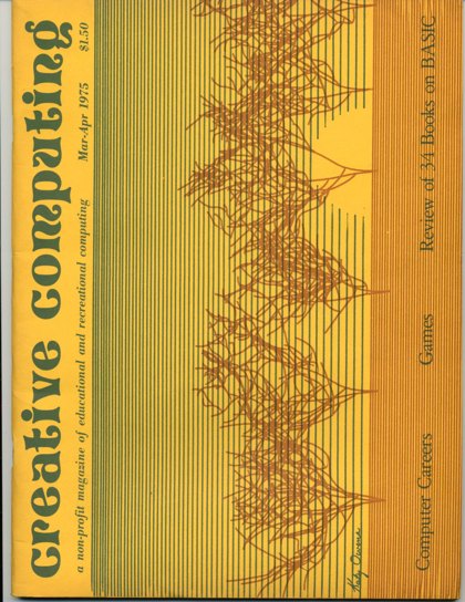 Creative Computing — March–April 1975 cover