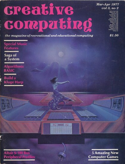 Creative Computing — March–April 1977 cover