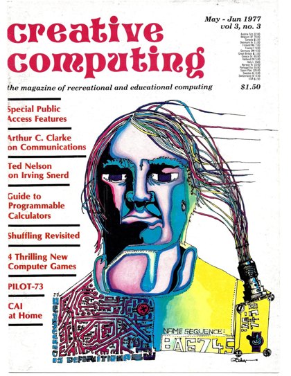 Creative Computing — May–June 1977 cover
