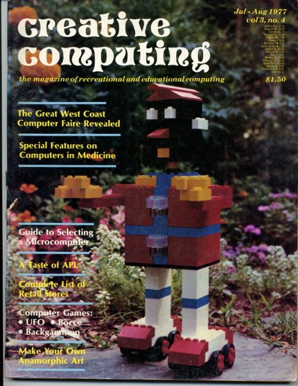 Creative Computing — July–August 1977 cover