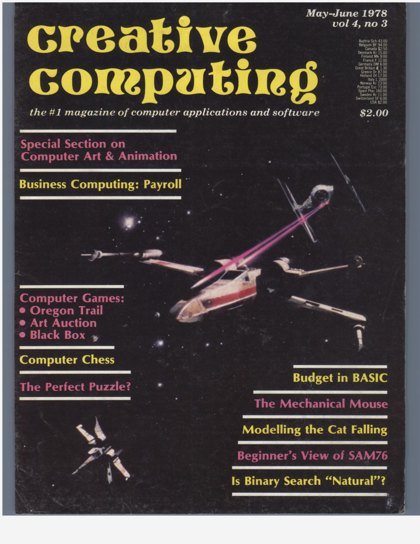 Creative Computing — May–June 1978 cover