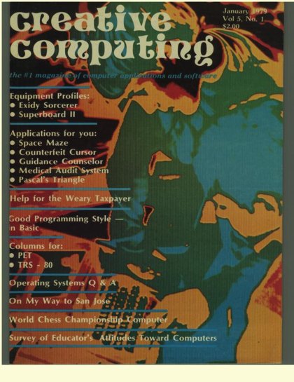 Creative Computing — January 1979 cover