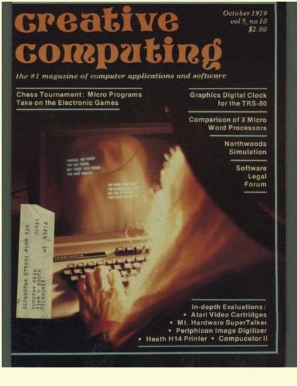 Creative Computing — October 1979 cover
