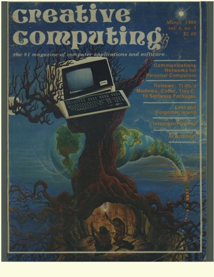 Creative Computing — March 1980 cover