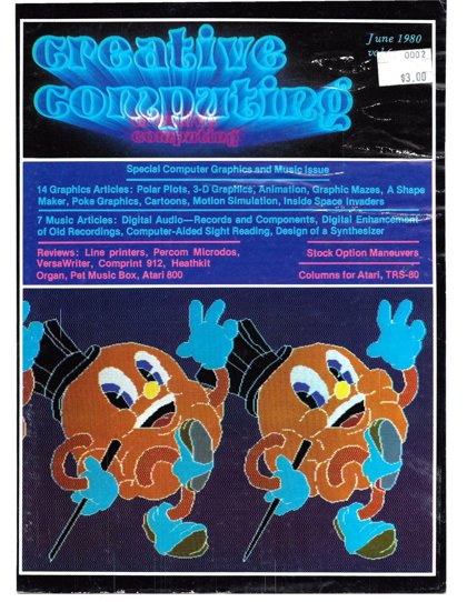 Creative Computing — June 1980 cover
