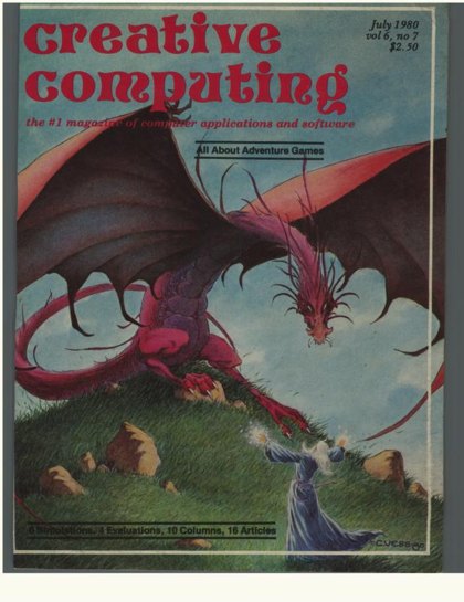 Creative Computing — July 1980 cover