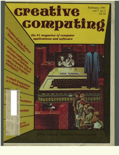 Creative Computing — February 1981 cover