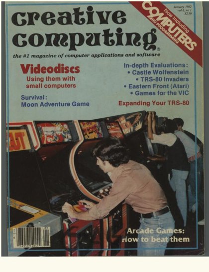 Creative Computing — January 1982 cover
