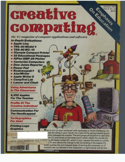 Creative Computing — October 1983 cover