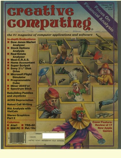 Creative Computing — February 1983 cover
