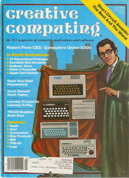 Creative Computing — April 1983 cover