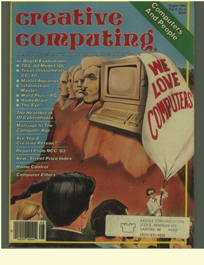 Creative Computing — August 1983 cover
