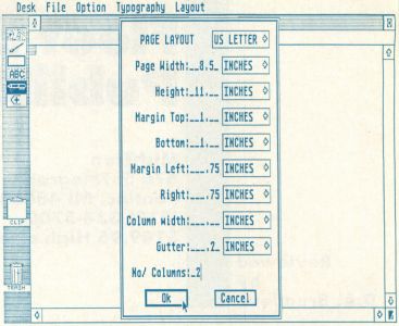 columns and gutters in istudio publisher