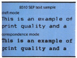 C. Itoh 8510 SEP+ text sample