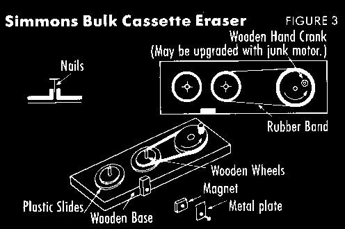 Simmons Bulk Cassette Eraser