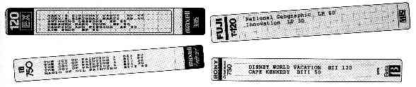 Tape Labels